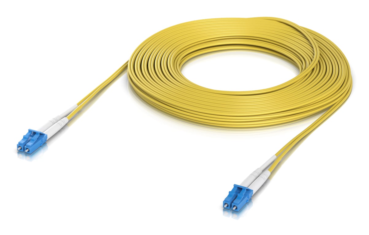 Ubiquiti UACC-OFC-S2-LULU-15M kabel InfiniBand / światłowodowy LC LC/LC Żółty