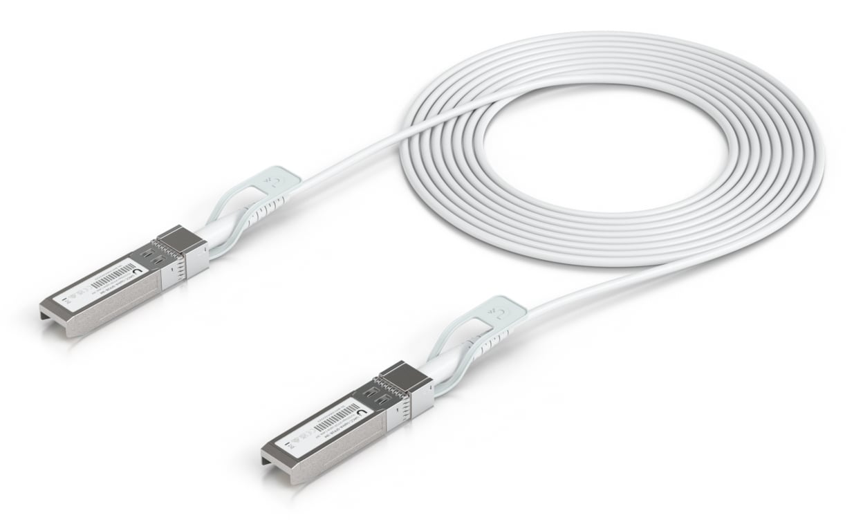Ubiquiti UACC-Uplink-SFP28-3M kabel InfiniBand / światłowodowy Biały