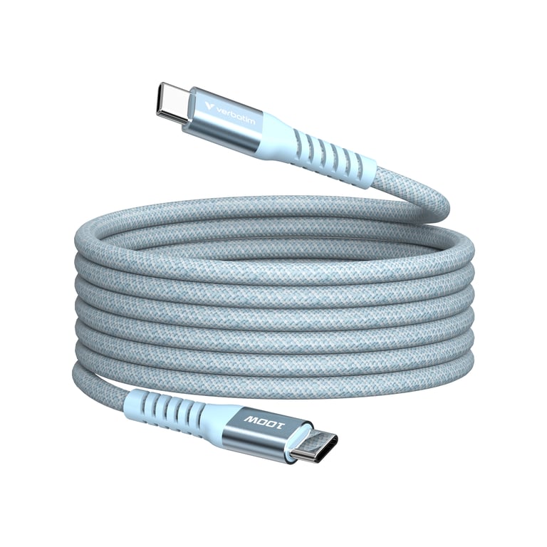 Verbatim 31856 kabel USB USB 2.0 1,2 m USB C Niebieski