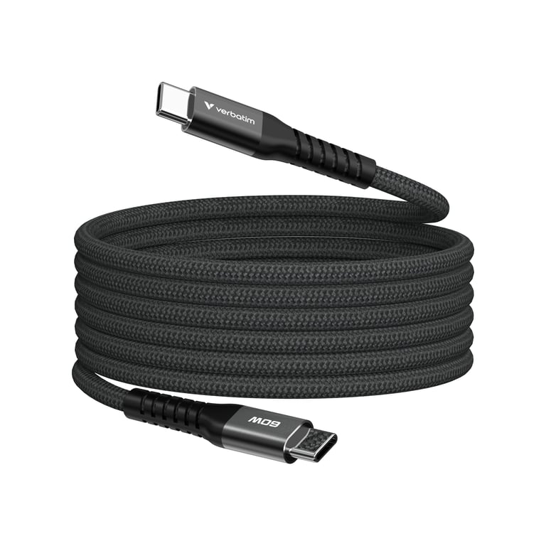 Verbatim 31859 kabel USB USB 2.0 1,2 m USB C Czarny