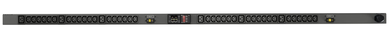 Vertiv Geist rPDU, monitored, 0U, input IEC60309 230V 32A, outputs (36)C13 (6)C19 rozdzielacz zasilania PDU 42 x gniazdo sieciowe Czarny