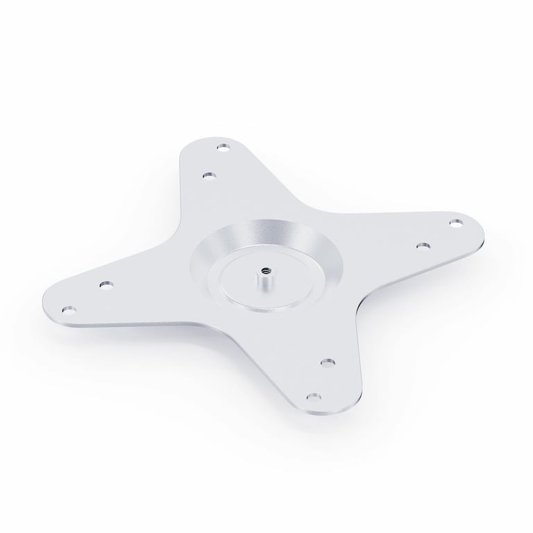 WANBO CEILING BRACKET ACCESSORIES akcesoria do montażu projektora Płytka adaptera Aluminium Srebrny