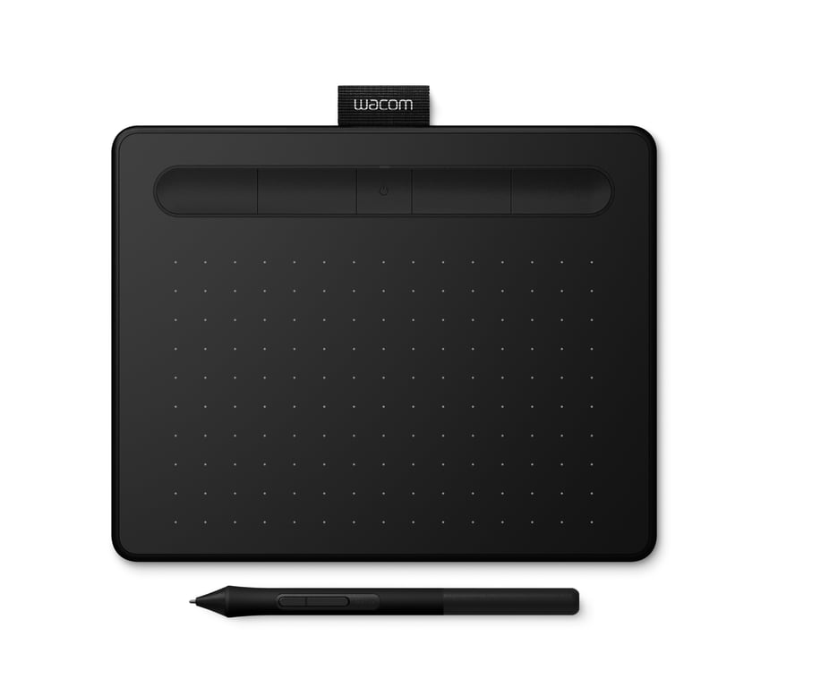 Wacom Intuos S Bluetooth tablet graficzny Czarny 2540 lpi 152 x 95 mm USB/Bluetooth CTL-4100WLK-S