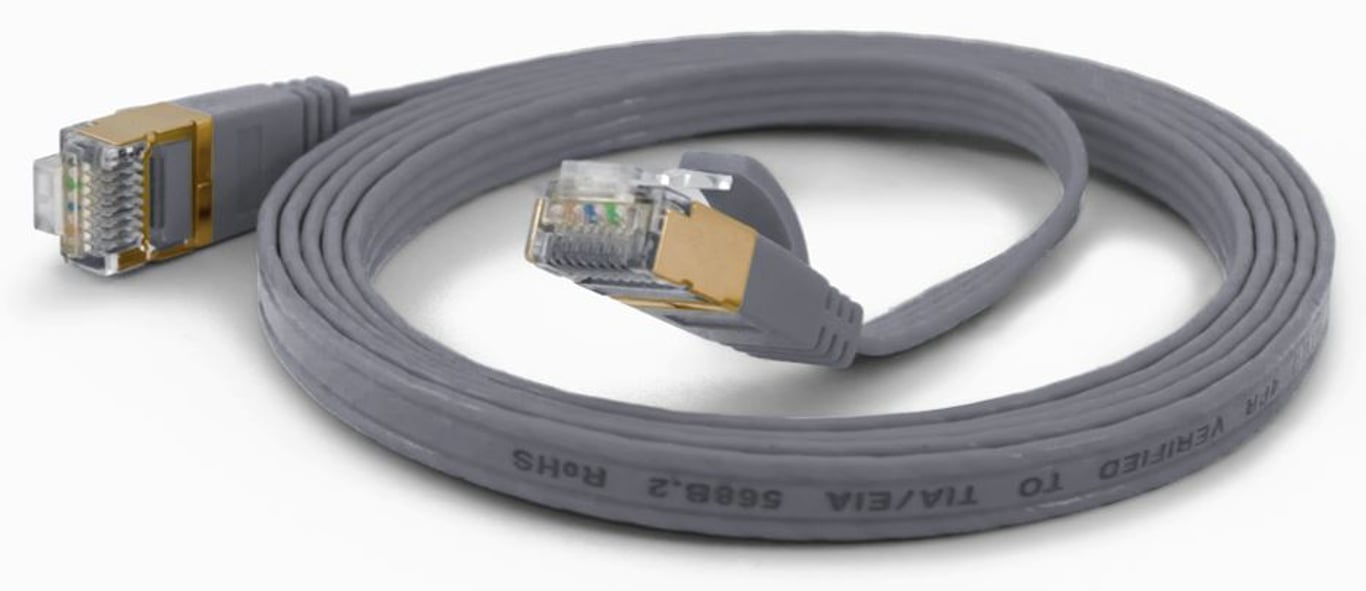 Wantec 7073 kabel sieciowy Szary 0,25 m Cat6a F/UTP (FTP)