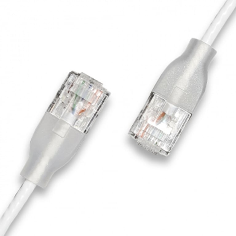 Wantec 7408 kabel sieciowy Biały 5 m Cat6a