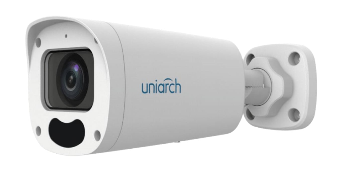 Uniarch IPC-B312-APKZ kamera przemysłowa Pocisk Kamera bezpieczeństwa IP Zewnętrzna 1920 x 1080 px Sufit / Ściana