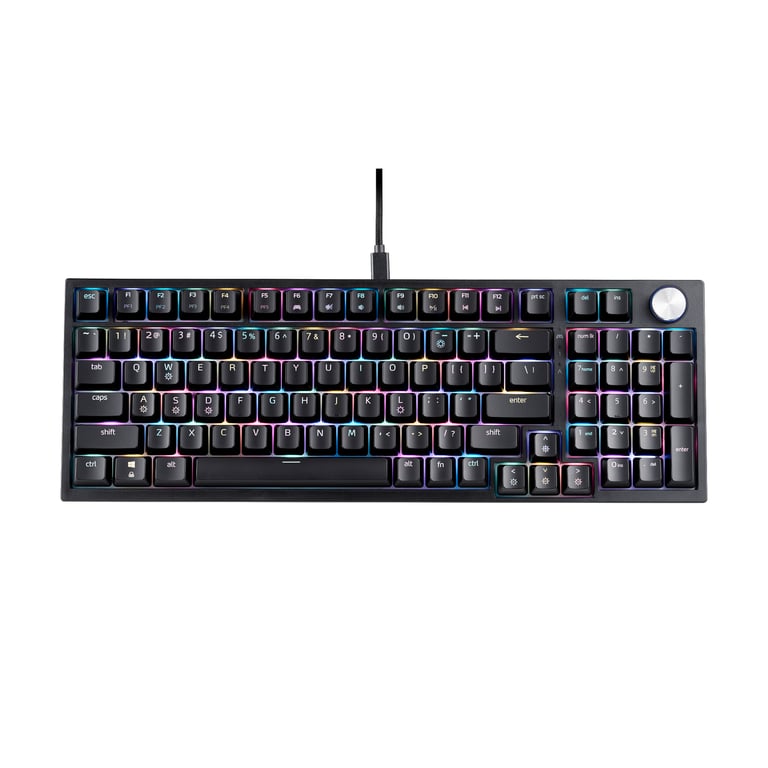 XPG SORCERER klawiatura Gaming USB QWERTY US English Czarny