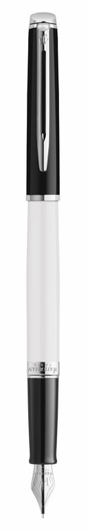 Waterman 2202844 wieczne pióro Czarny, Biały 1 szt.