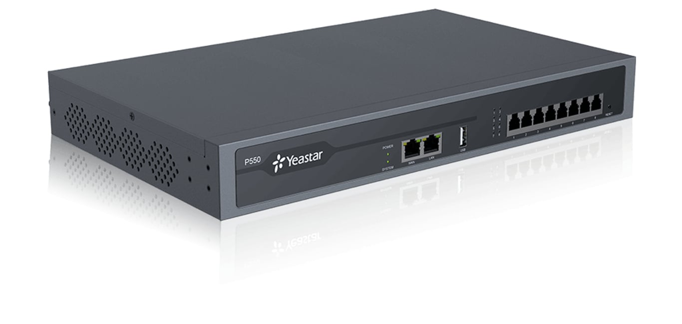 Yeastar P570 system PBX (Private Branch Exchange) 500 użyt. System IP PBX (prywatny i komutowany pakiet)
