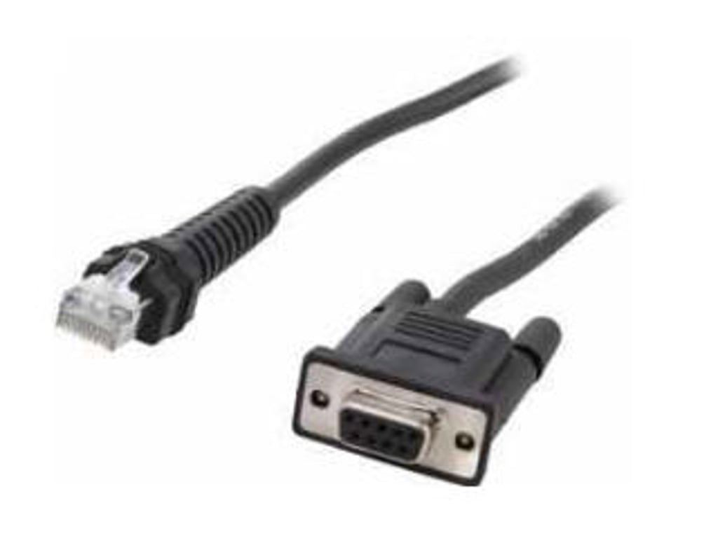 Zebra CBA-RF5-S07ZAR kabel równoległy Czarny 0,82296 m DB-9 RJ-45