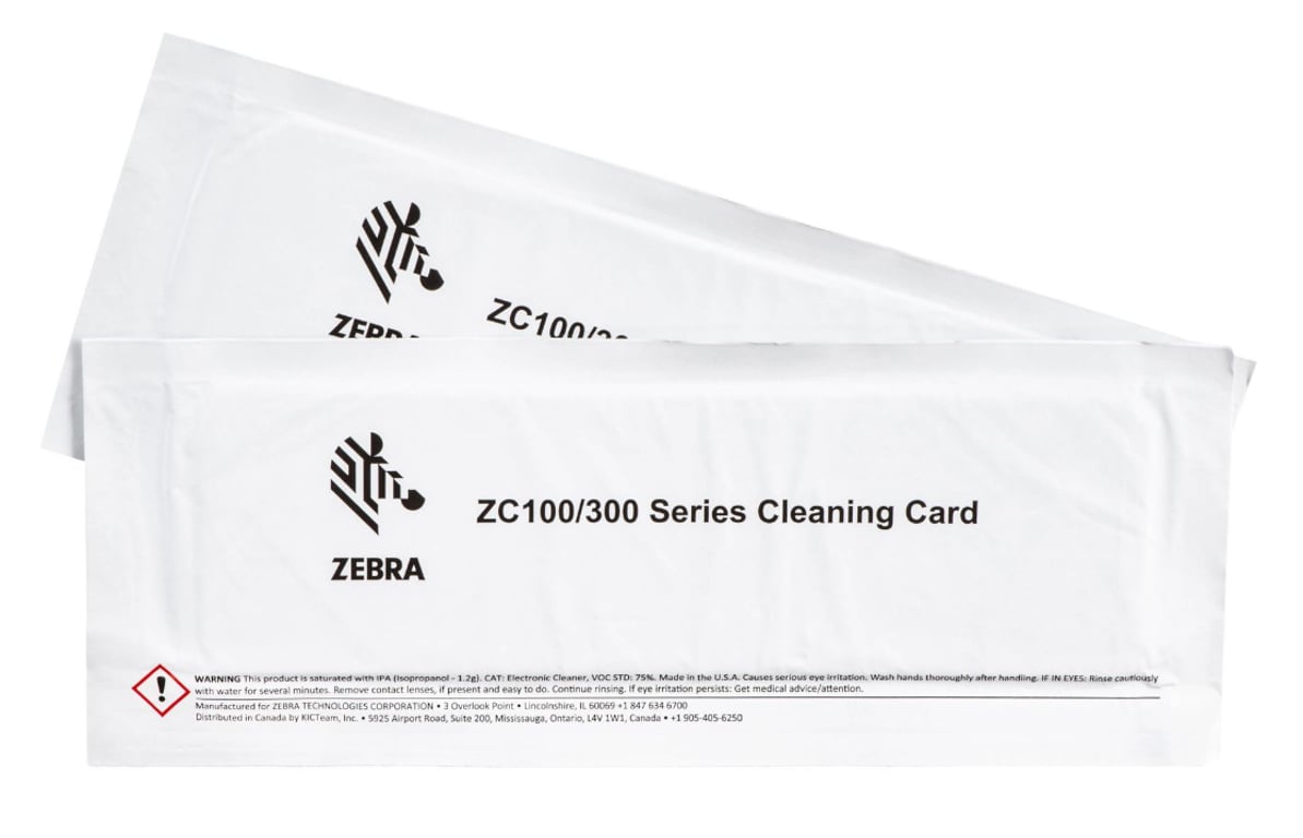 Zebra 105999-310-01 zestaw do drukarki Zestaw do czyszczenia