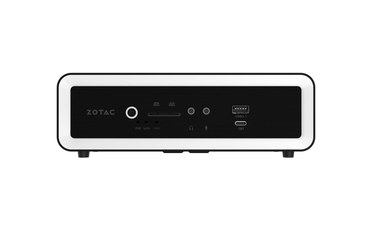 Zotac ZBOX CI629 NANO Wielkość PC 1.8L Czarny, Biały i3-1315U Intel SoC 1,2 GHz