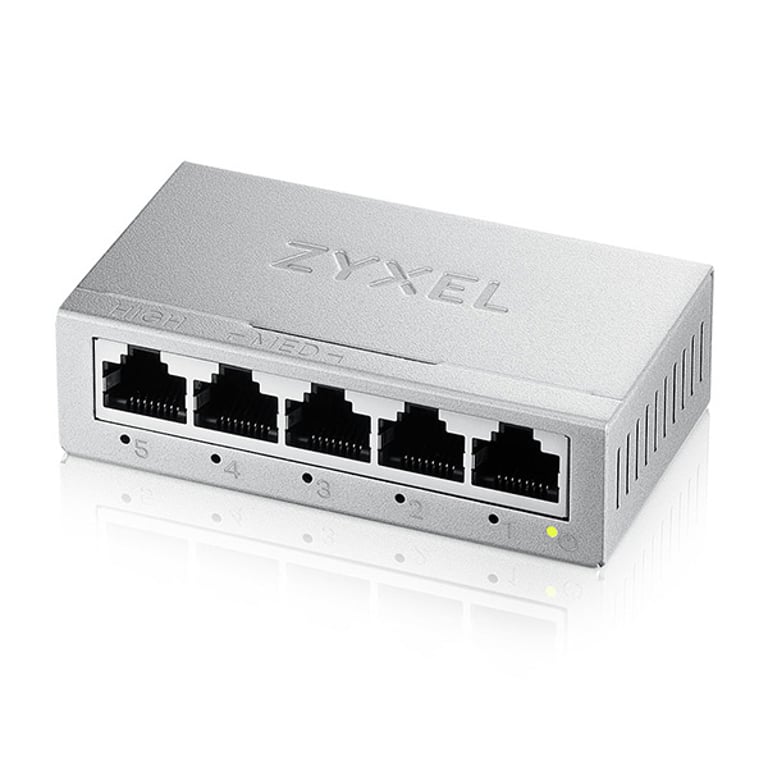 Zyxel GS-105BV5-EU0101F łącza sieciowe Nie zarządzany L2 Gigabit Ethernet (10/100/1000)