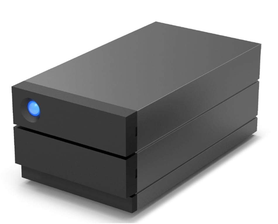 LaCie 2big Raid USB-C 40TB macierz dyskowa Komputer stacjonarny Czarny STHJ40000800