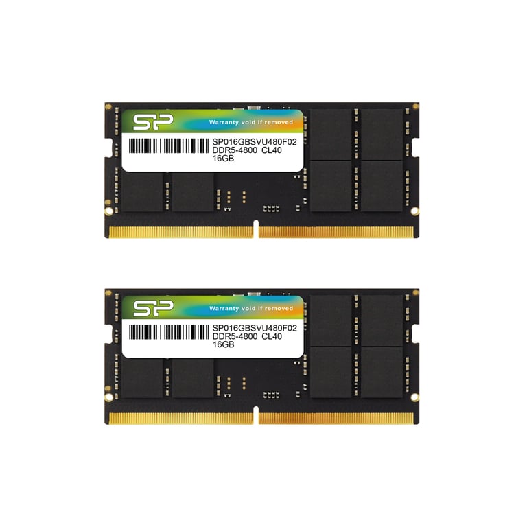 Silicon Power SP032GBSVU480F22 moduł pamięci 32 GB 2 x 16 GB DDR5 4800 MHz Korekcja ECC