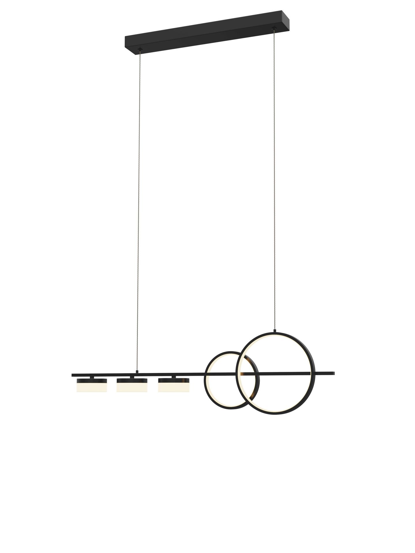 Nietuzinkowa lampa LED nad stół w salonie WF 7030-502 z serii MESSINA