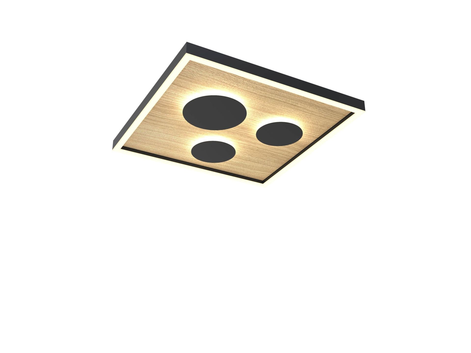 Rustykalna, ledowa lampa sufitowa WF 9012-306S z serii DIJON