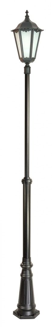 Su-Ma Czarna lampa ogrodowa OGMWN 1 z serii RETRO MAXI