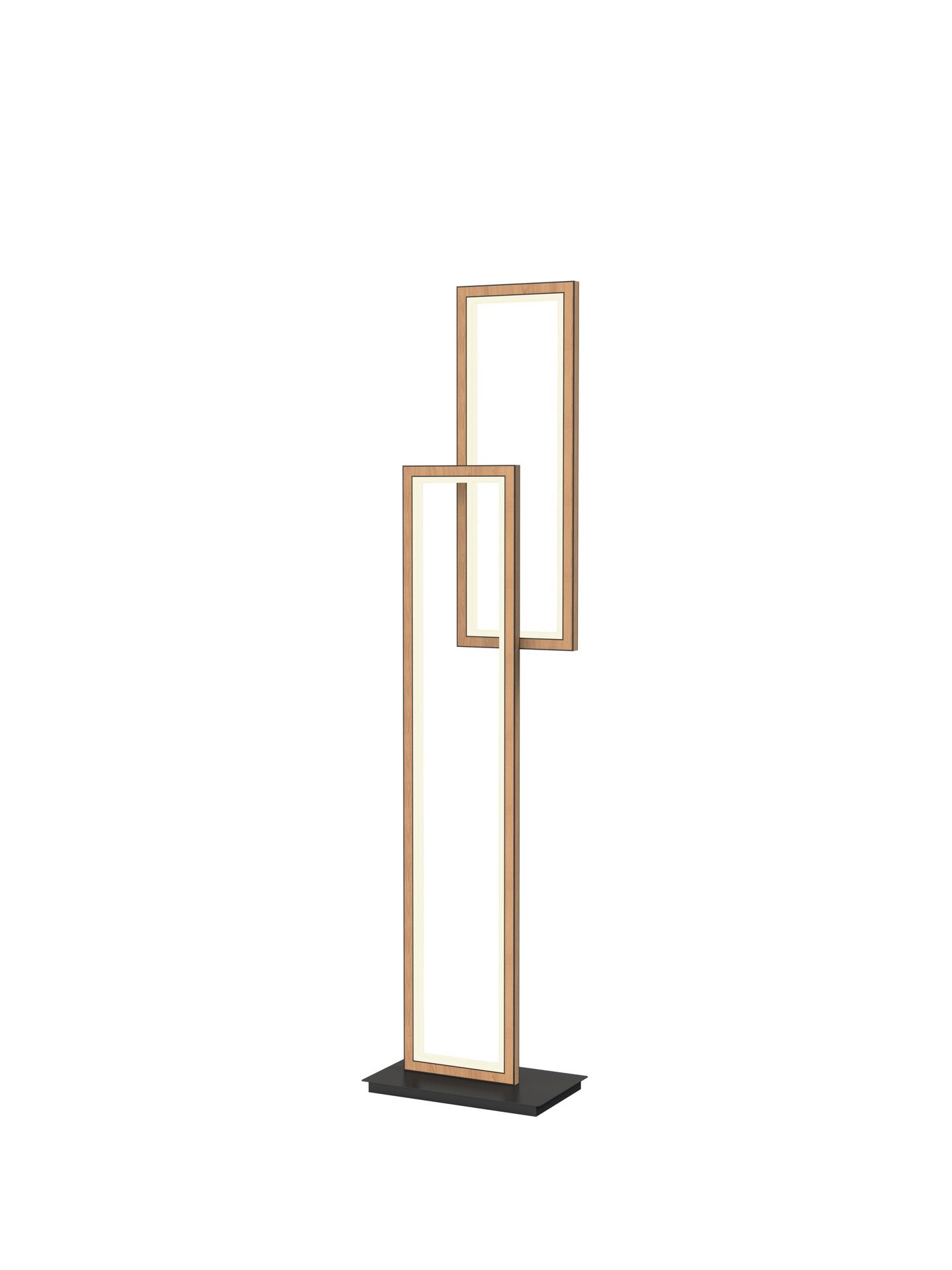 Geometryczna, ledowa lampa stojąca WF 3023-206 z serii PESCARA