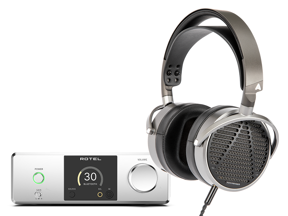 Rotel DX-3 (srebrny) + MM-100 (srebrny)