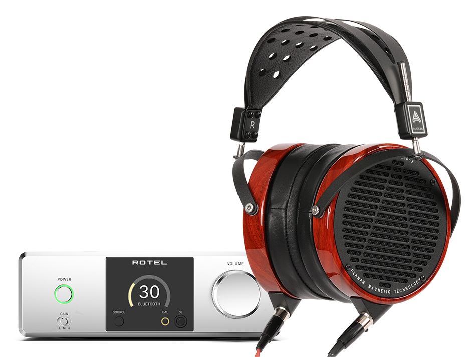 Rotel DX-3 (srebrny) + LCD-2 Padauk