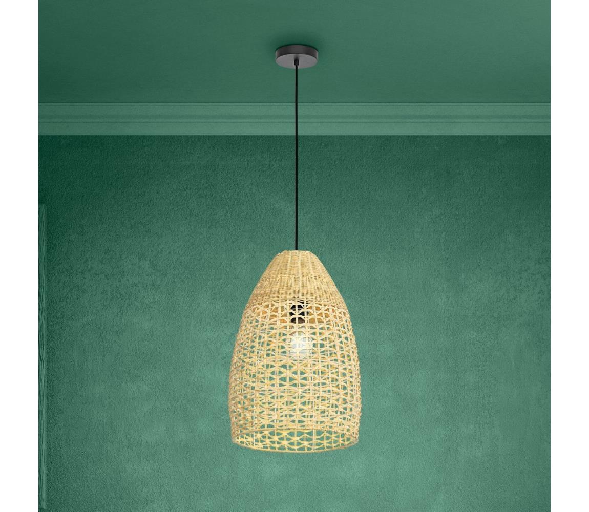 Eglo 390237 - Żyrandol na lince SAMBUCONA 1xE27/40W/230V śr. 35 cm złoty