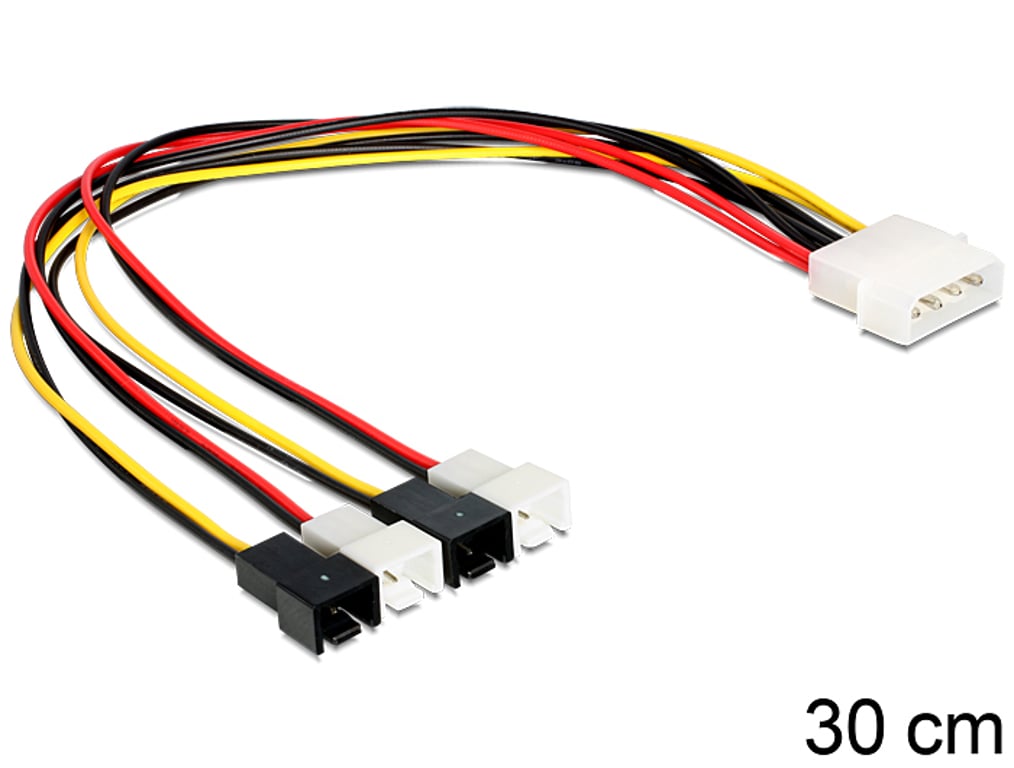 DeLOCK 83343 wewnętrzny kabel zasilający 0,3 m