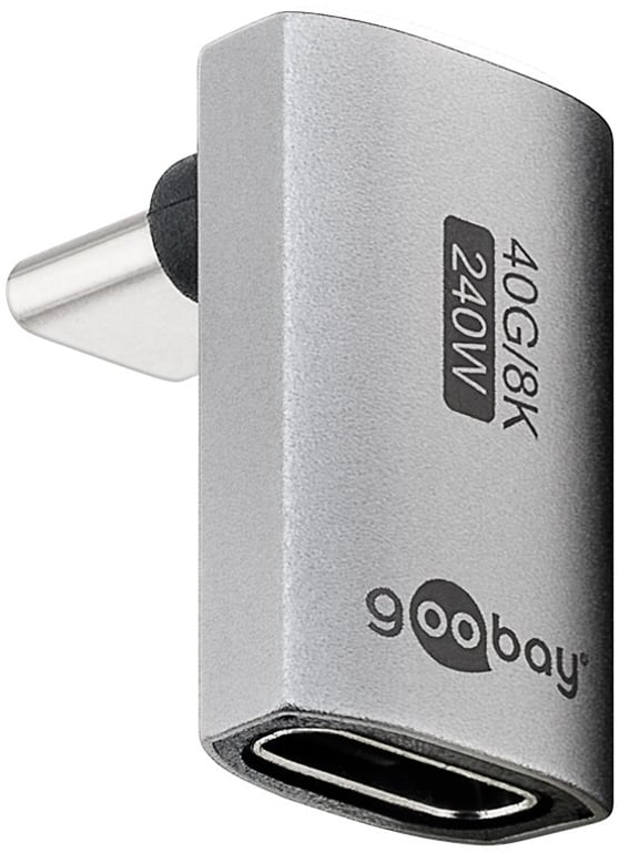 Goobay 74442 zmieniacz płci / kabli USB-C Srebrny