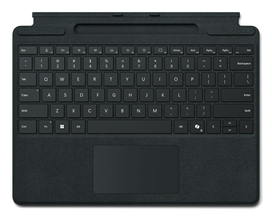 Microsoft Surface Pro Keyboard with pen storage for Business QWERTZ Niemiecki Microsoft Cover port Czarny