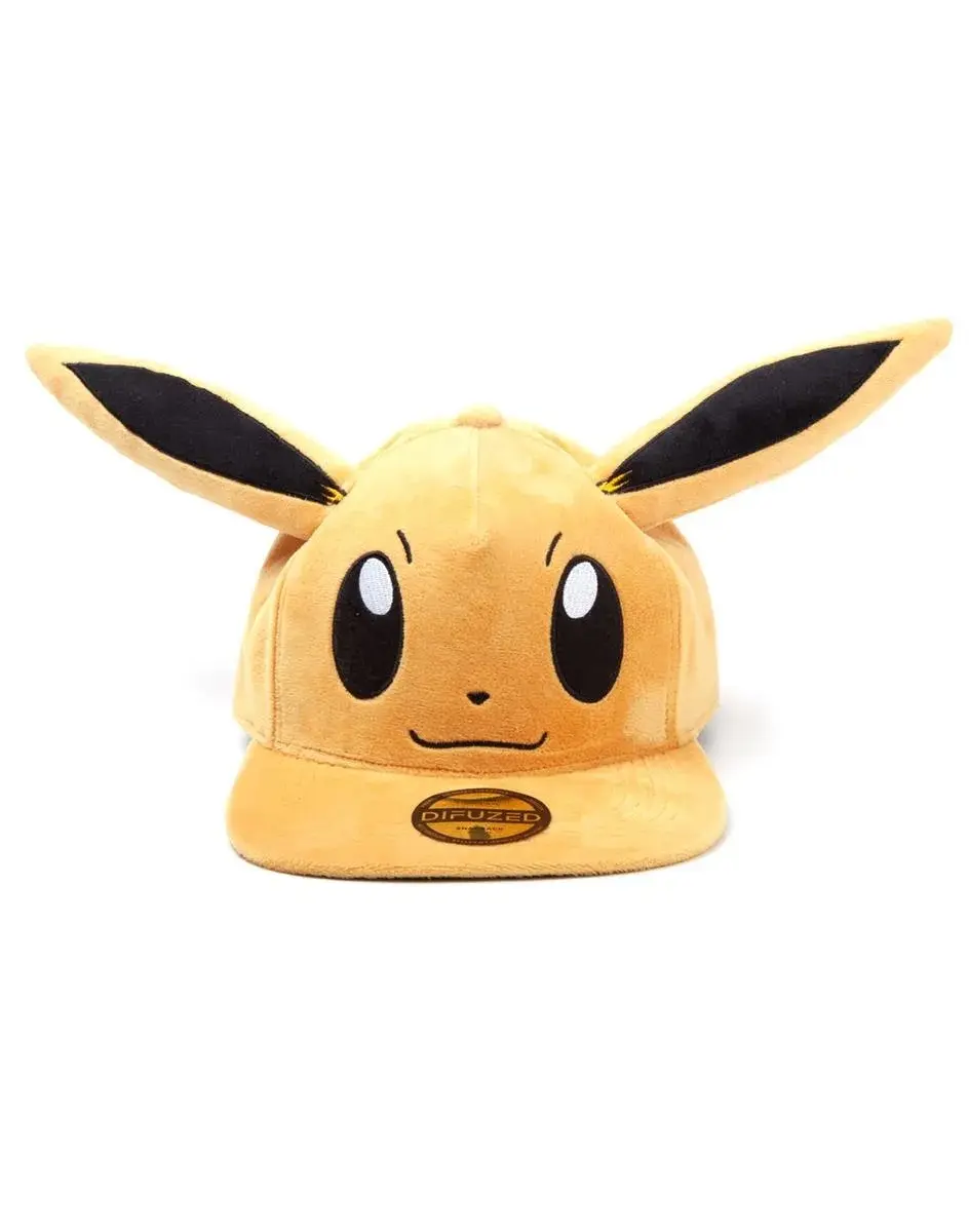 DIFUZED POKÉMON - PLUSZOWY MĘSKI SNAPBACK EEVEE