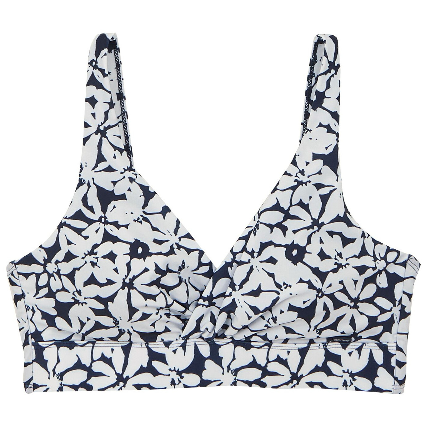 Damski strój kąpielowy Regatta Paloma Bikini Top Rozmiar: XL / Kolor: biały/niebieski