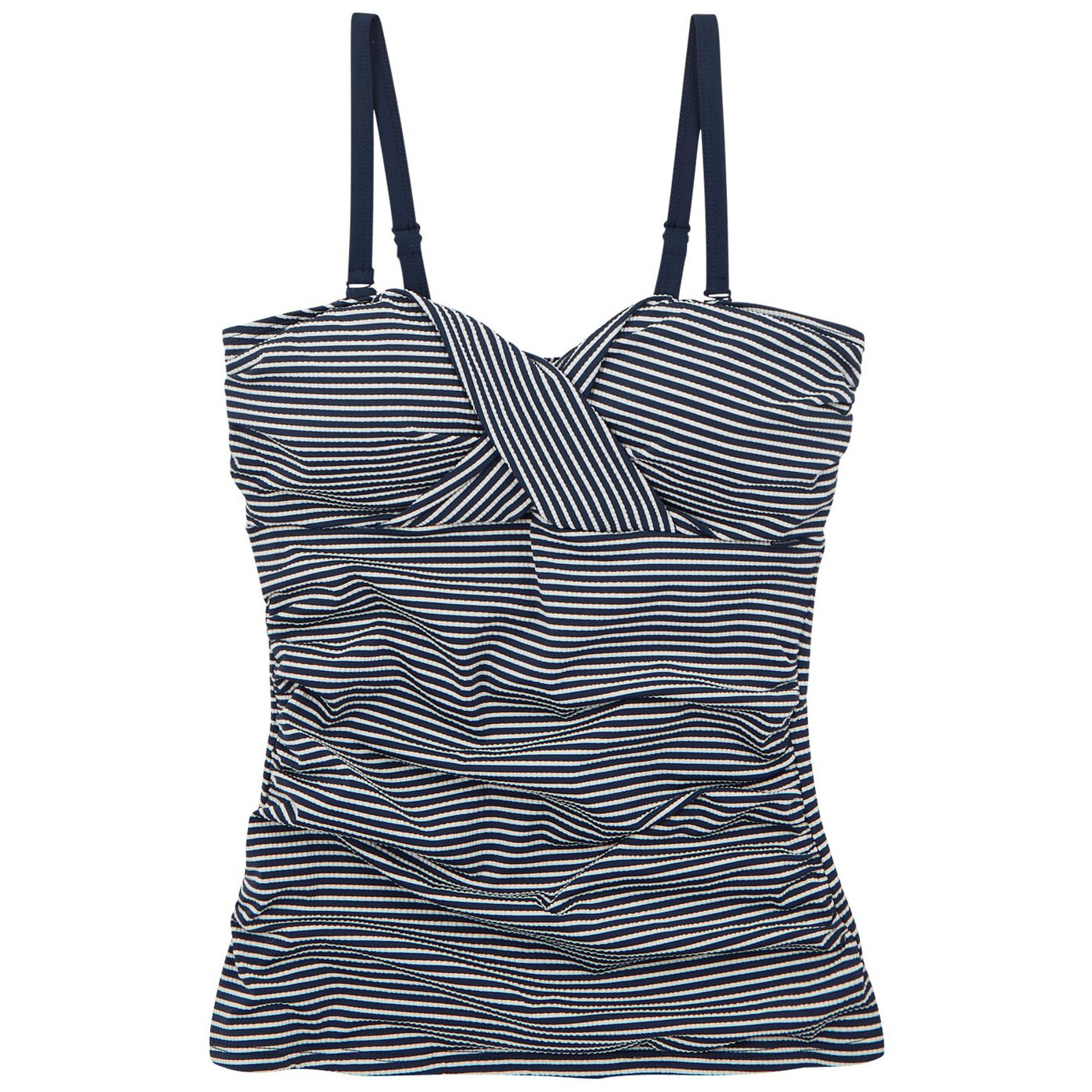Damski strój kąpielowy Regatta Aceana Tankini III Rozmiar: XXL / Kolor: ciemnoniebieski/biały