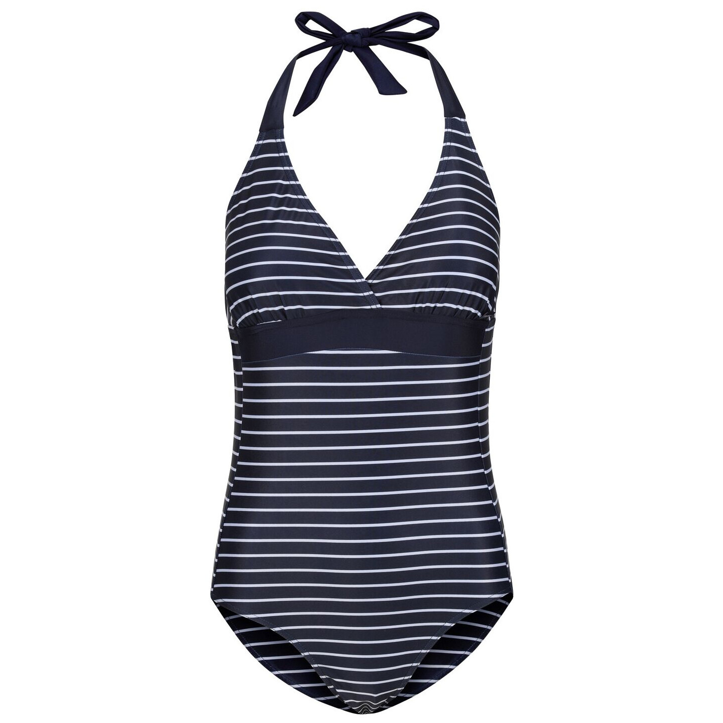 Damski strój kąpielowy Regatta Flavia Swim Cstm II Rozmiar: XXL / Kolor: ciemnoniebieski/biały