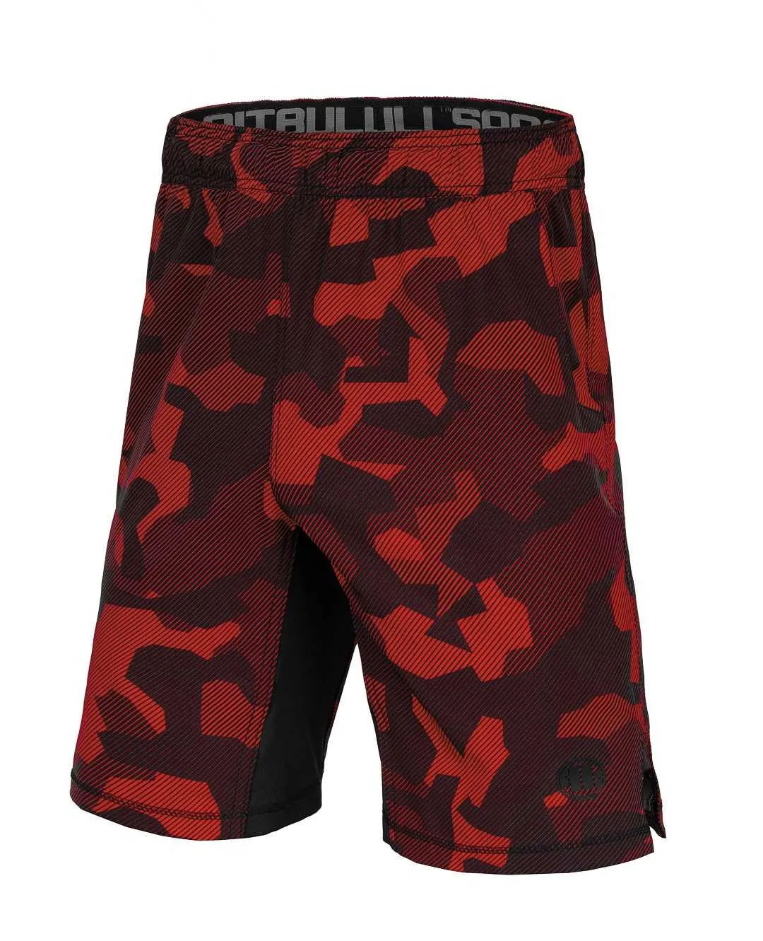 Szorty kąpielowe PITBULL Performance Pro+ Dillard - Czerwone  L