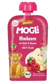 Mus jabłko - banan - malina bez dodatku cukrów od 1 roku demeter