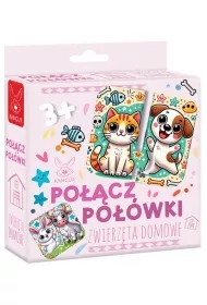Połącz Połówki Zwierzęta Domowe 3+