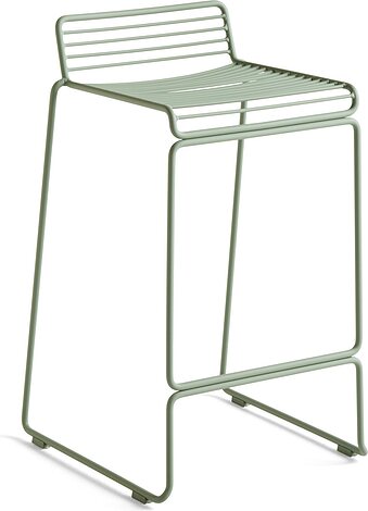 HAY Stołek barowy Hee 65 cm zielony
