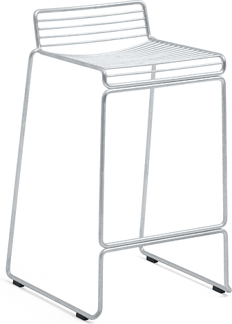 HAY Stołek barowy Hee 65 cm stalowy