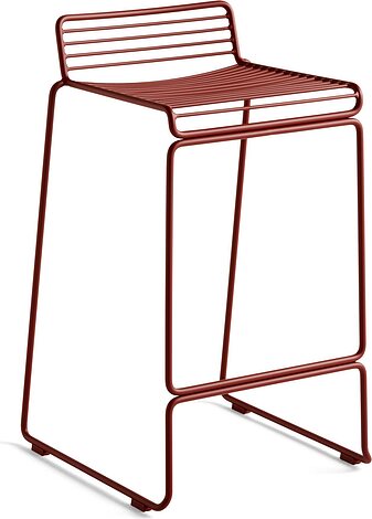 HAY Stołek barowy Hee 65 cm rdzawy brąz