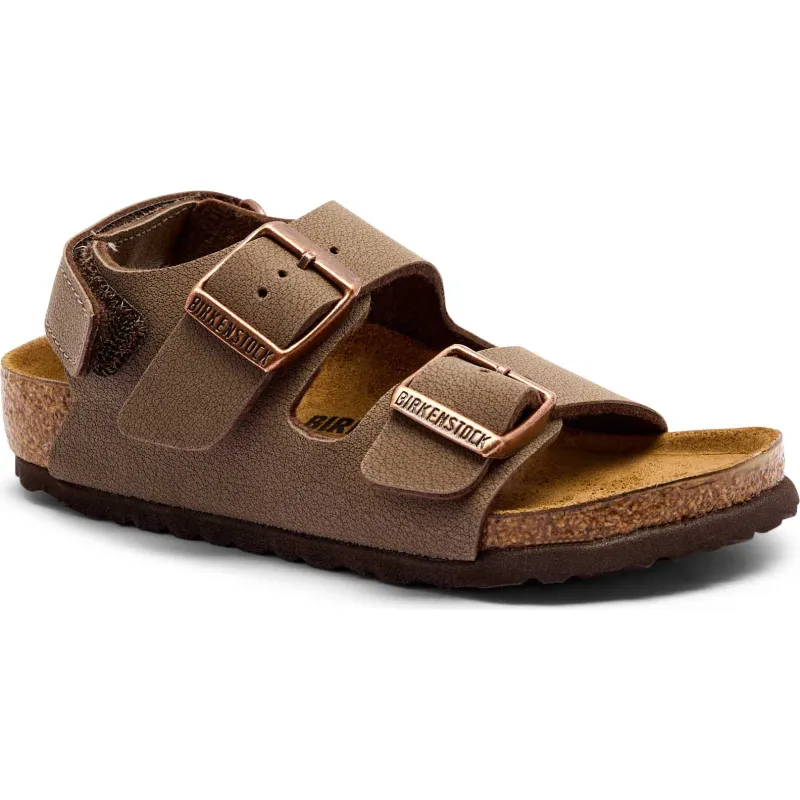 Birkenstock Sandały Milano z dodatkiem skóry