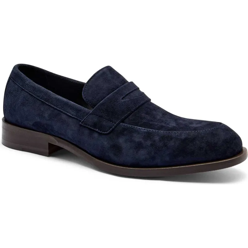 BOSS BLACK Skórzane loafersy Limber