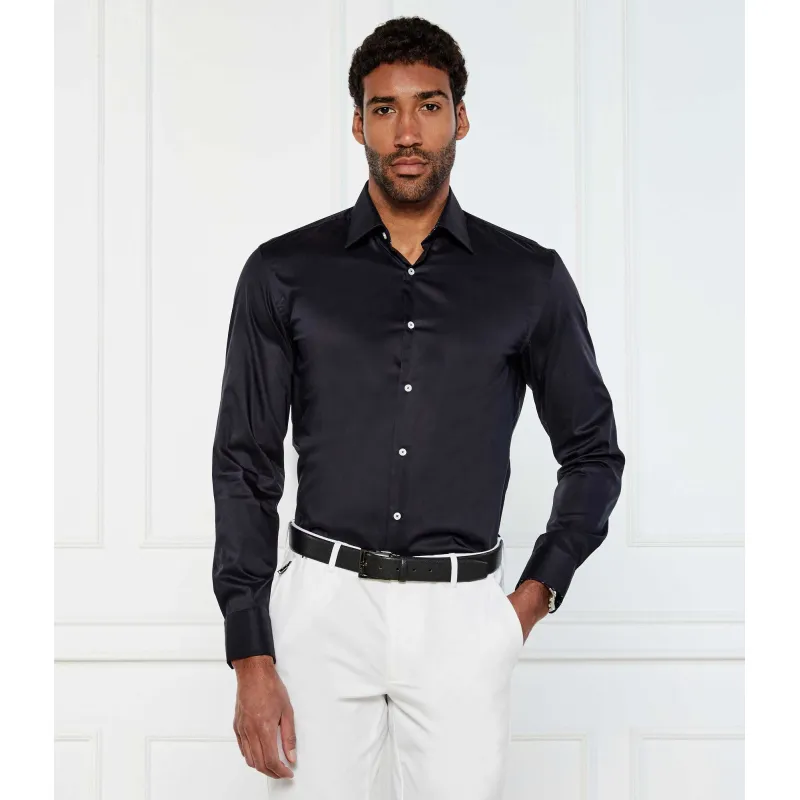 BOSS BLACK Koszula H-HANK-kent-C3-214 Slim Fit easy iron
