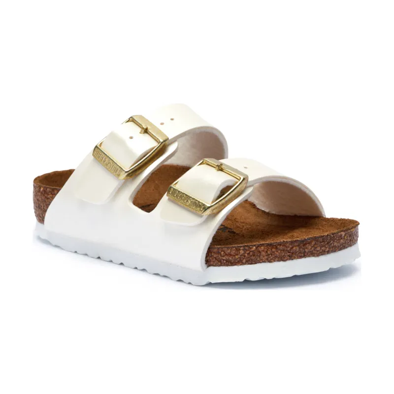 Birkenstock Klapki Arizona Kids BF | z dodatkiem skóry | narrow fit