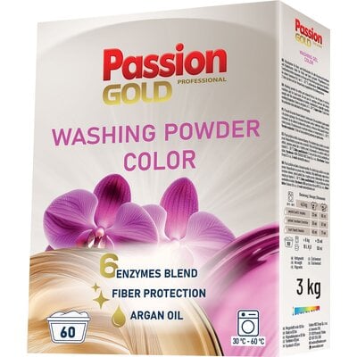 Proszek do prania PASSION GOLD Professional Color 3 kg