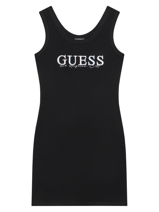 Guess Sukienka codzienna J5GK39 K8RT2 Czarny Regular Fit