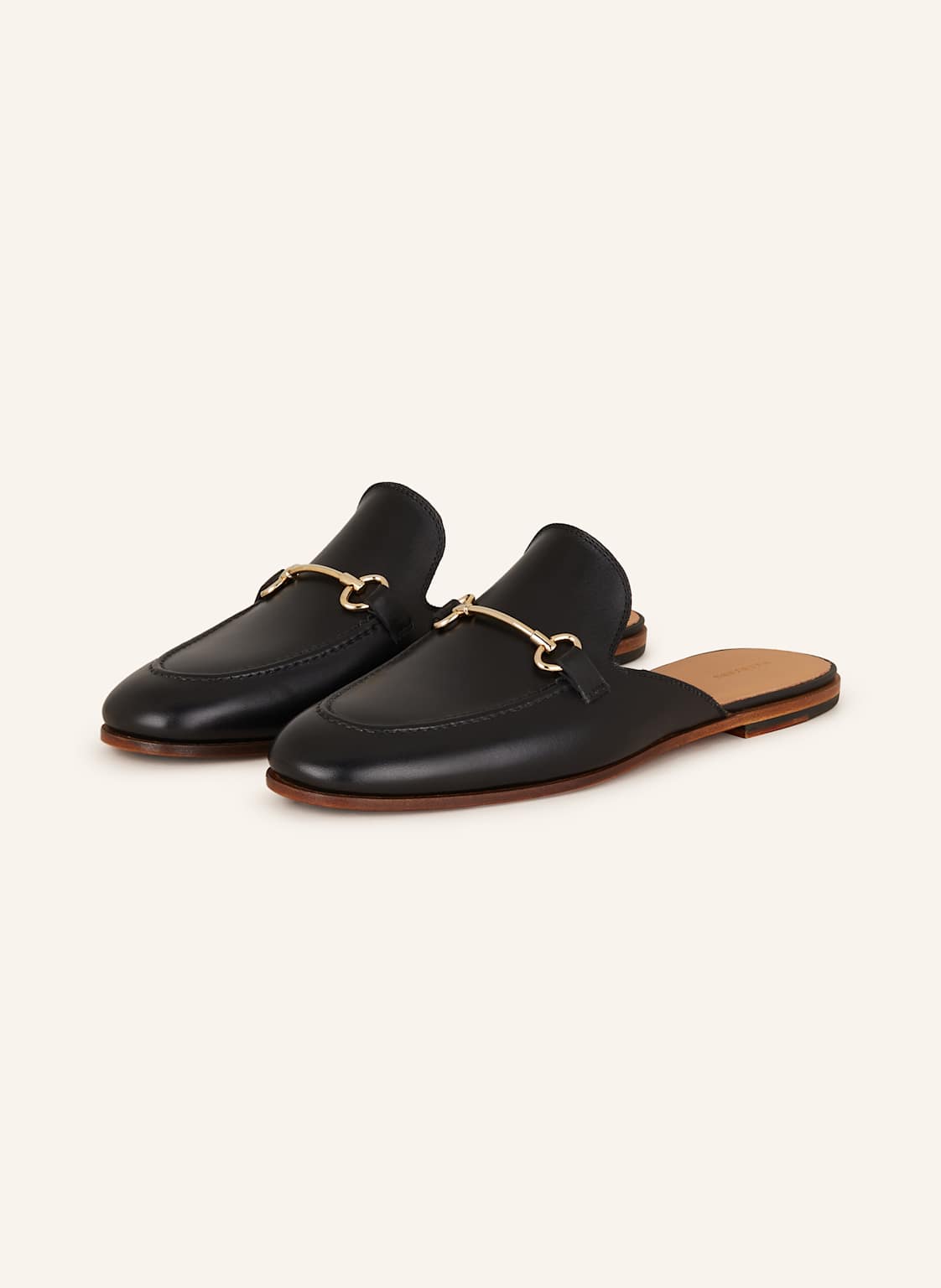 Magnanni Klapki Typu Mules schwarz