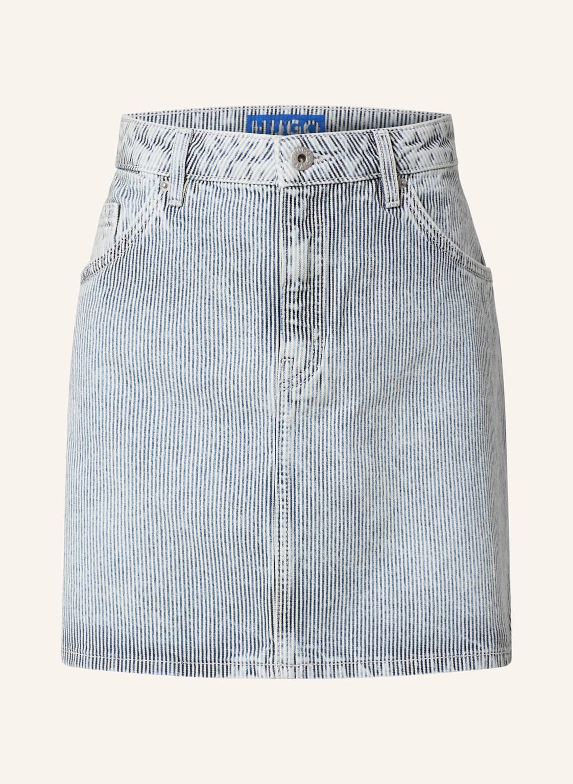 Hugo Blue Spódnica Jeansowa Gami blau