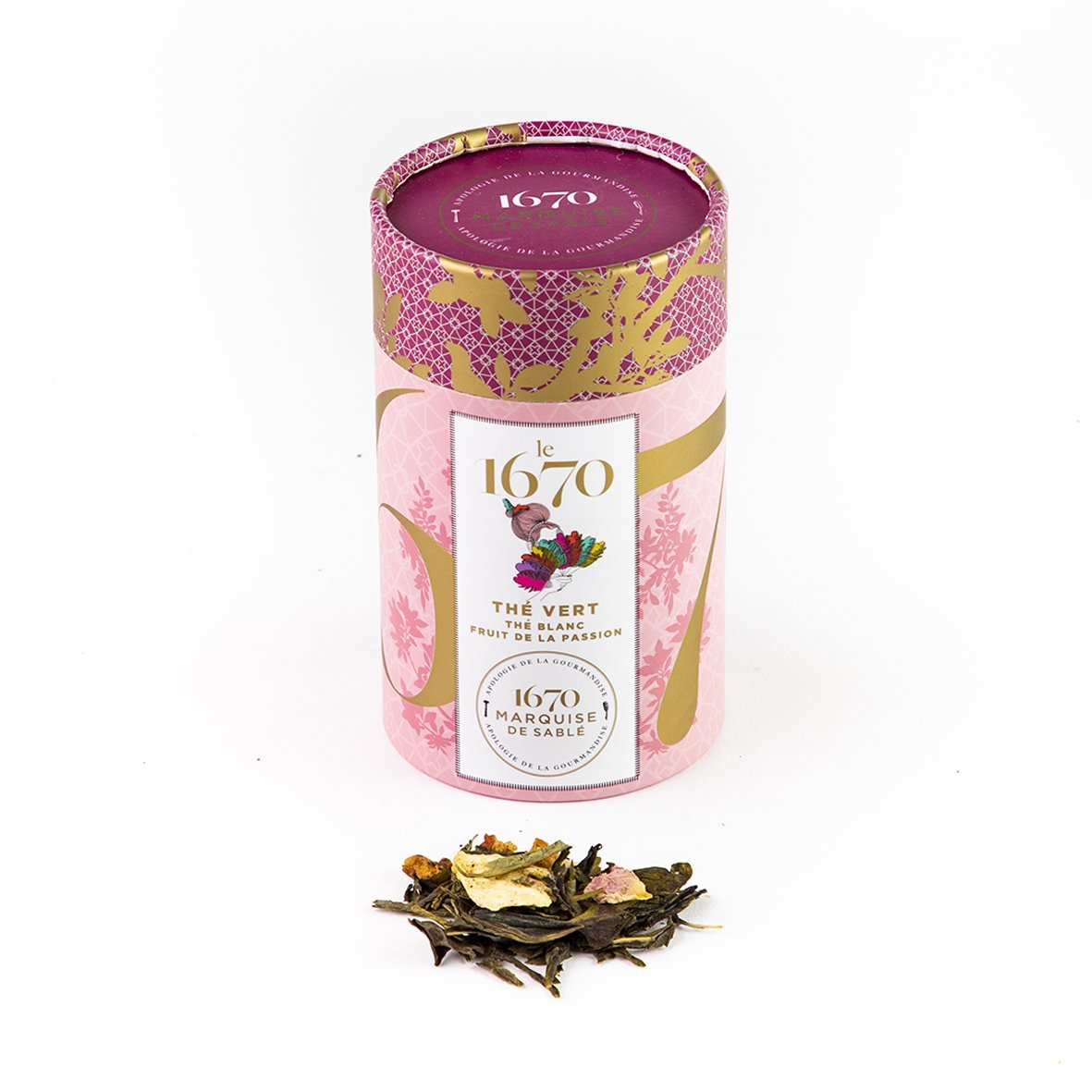 Zielona herbata 1670 z marakują - 50g