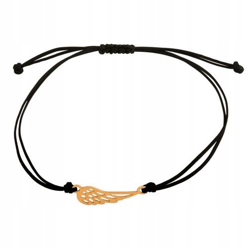 Bransoletka Damska Na sznurku 585 0.20 g Rodium