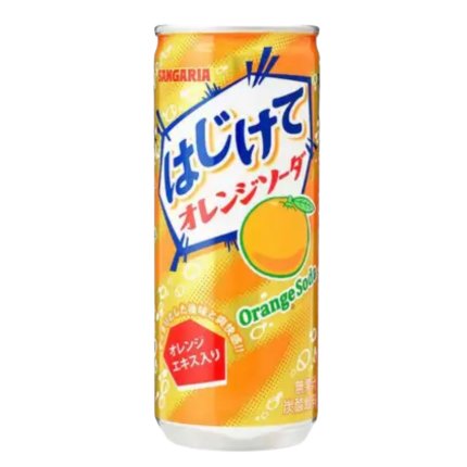 Sangaria Hajikete Orange Soda 250ml